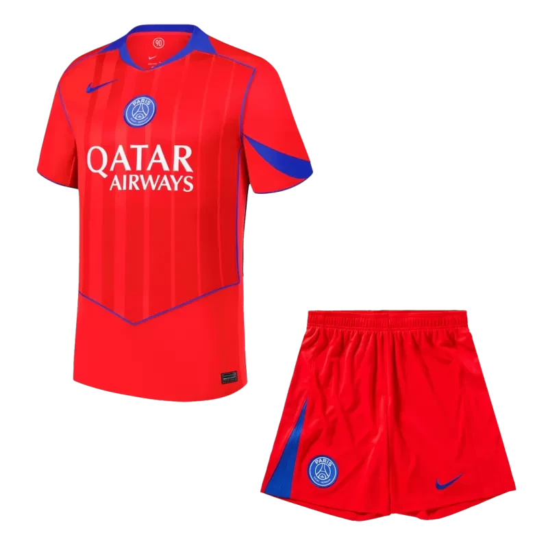 PSG Third Away Soccer Jersey Kit (Jersey+Shorts) 2025/26 Top Koszulki Pilka Sklep