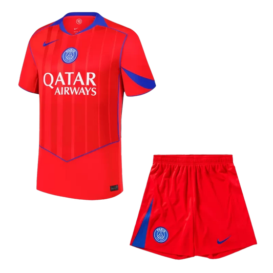 PSG Third Away Soccer Jersey Kit (Jersey+Shorts) 2025/26 Top Koszulki Pilka Sklep