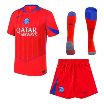 PSG Third Away Soccer Jersey Kit (Jersey+Shorts+Socks) 2025/26 Top Koszulki Pilka Sklep