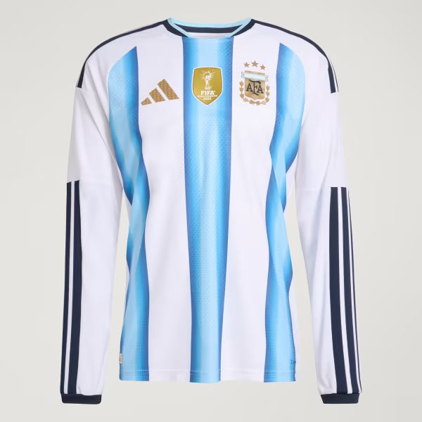 Player Version Argentina Home Long Sleeve Jersey 2026 Top Koszulki Pilka Sklep