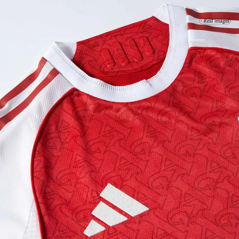 Wersja dla piłkarza Arsenalu - domowy zestaw koszulek piłkarskich (koszulka + spodenki + skarpetki) 2025/26 - dopasowany krój Top Koszulki Pilka Sklep