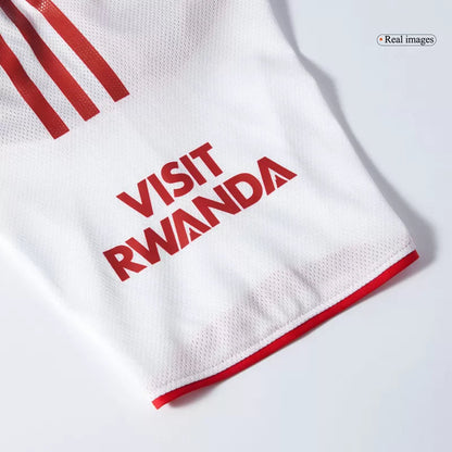 Wersja dla piłkarza Arsenalu - domowy zestaw koszulek piłkarskich (koszulka + spodenki + skarpetki) 2025/26 - dopasowany krój Top Koszulki Pilka Sklep