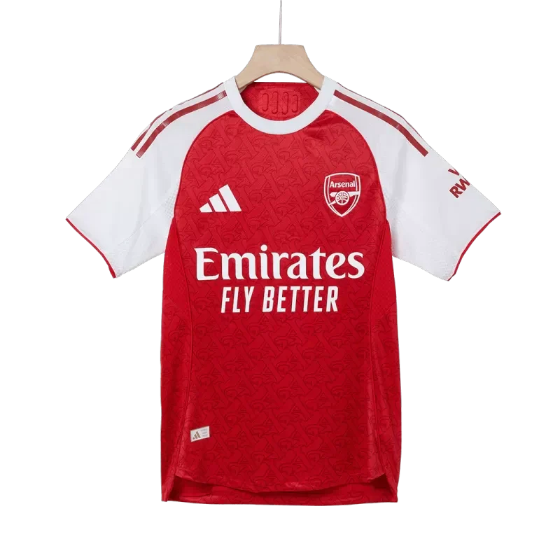 Wersja dla piłkarza Arsenalu - domowy zestaw koszulek piłkarskich (koszulka + spodenki + skarpetki) 2025/26 - dopasowany krój Top Koszulki Pilka Sklep