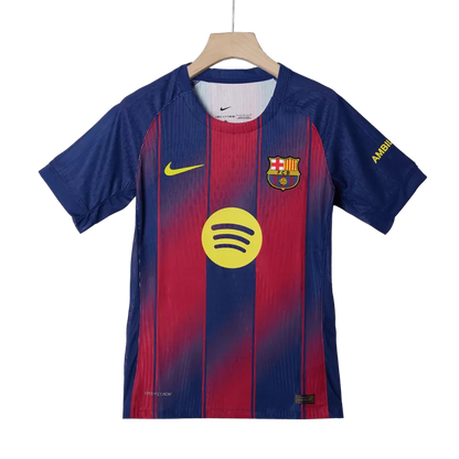 Player Version Barcelona LAMINE YAMAL #10 Home 2025/26 Soccer Jersey -  UCL - Slim Fit
