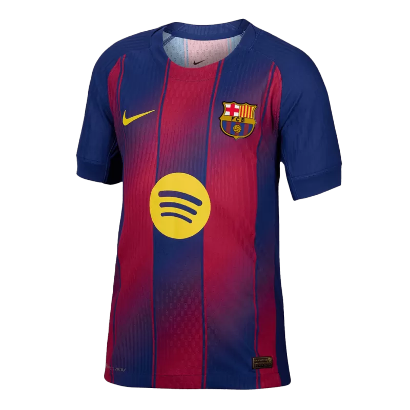 Player Version Barcelona LAMINE YAMAL #10 Home 2025/26 Soccer Jersey -  UCL - Slim Fit