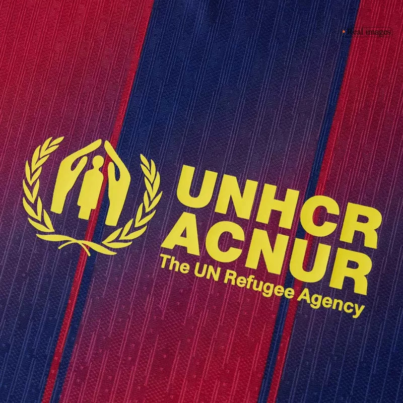 Player Version Barcelona LAMINE YAMAL #10 Home 2025/26 Soccer Jersey -  UCL - Slim Fit