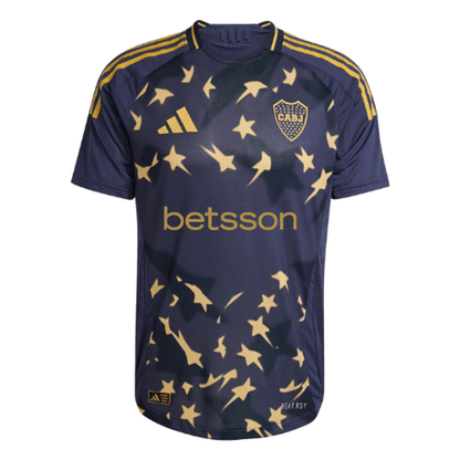 Wersja gracza Boca Juniors Trzecia Wyjazdowa Koszulka Piłkarska 2025/26 Top Koszulki Pilka Sklep