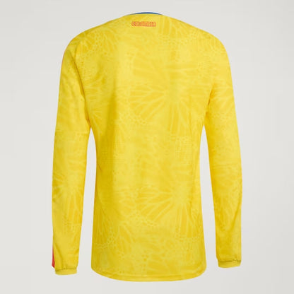 Wersja Zawodnika Colombia Domowa Długorękawa Koszulka Piłkarska 2026 Top Koszulki Pilka Sklep