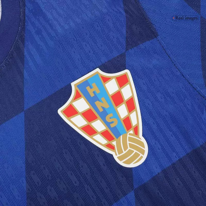 Wersja Zawodnika Croatia Wyjazdowa Koszulka Piłkarska Euro 2024/25 Top Koszulki Pilka Sklep
