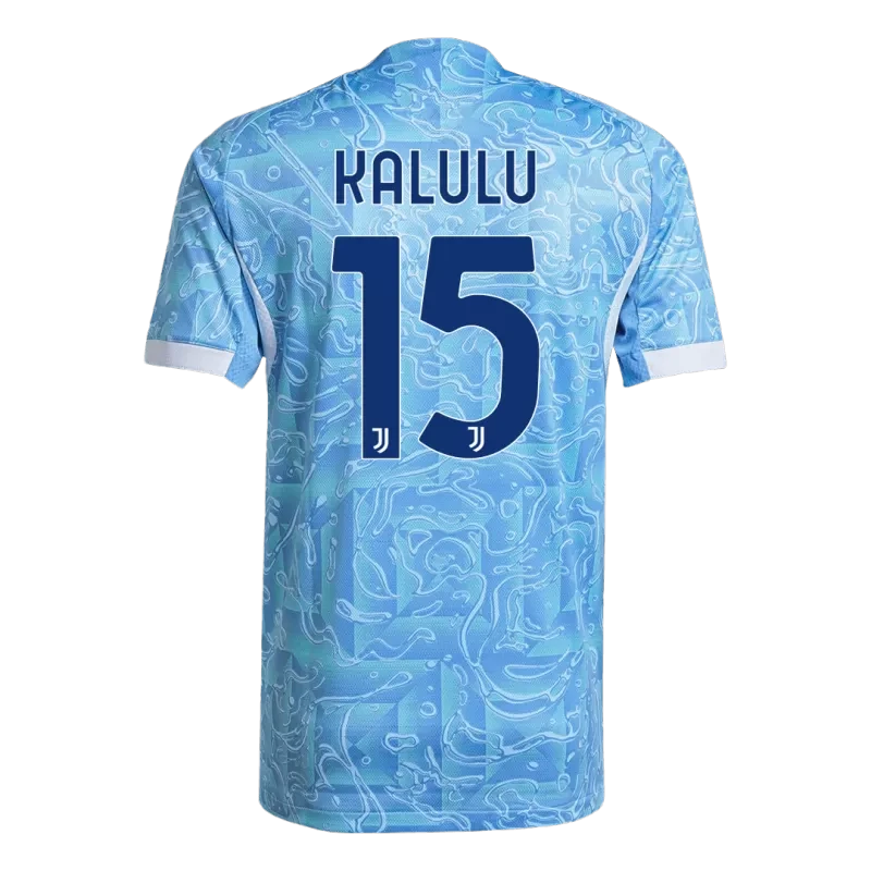 Player Version KALULU #15 Juventus Away Soccer Jersey 2025/26 Top Koszulki Pilka Sklep