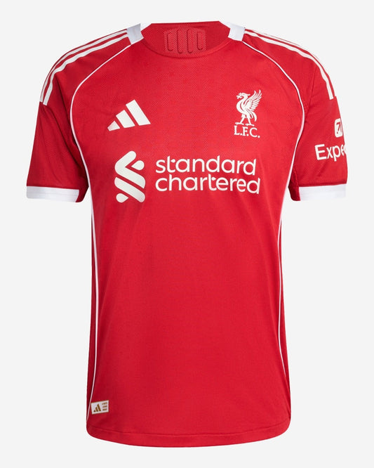 Player Version Liverpool Home Soccer Jersey 2025/26 Top Koszulki Pilka Sklep