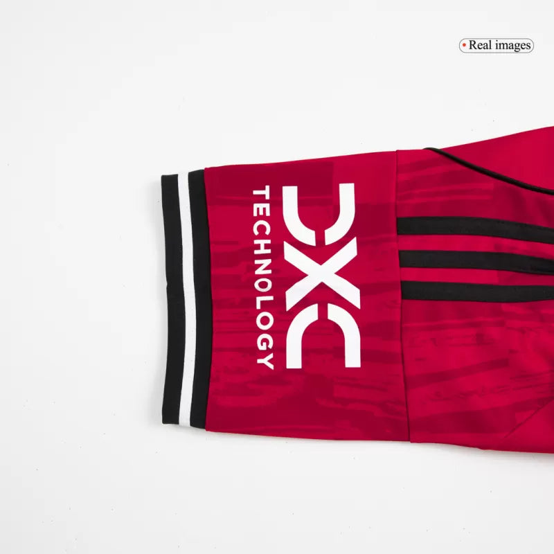 Manchester United Home Soccer Jersey Kit(Jersey+Shorts+Socks) 2025/26 Top Koszulki Pilka Sklep