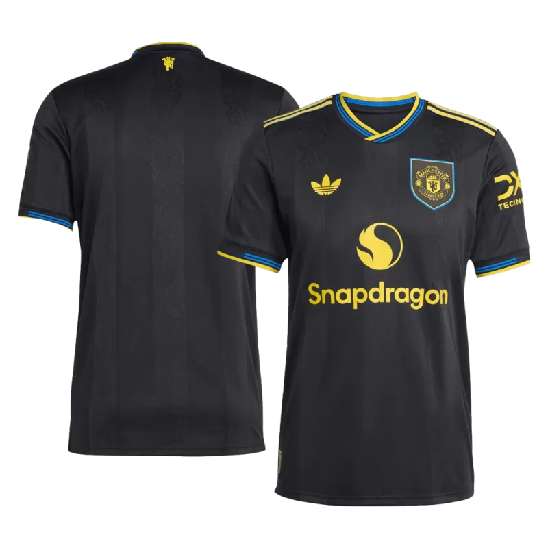 Player Version Manchester United Third Away Soccer Jersey 2025/26 Top Koszulki Pilka Sklep
