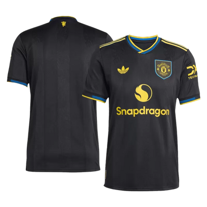 Player Version Manchester United Third Away Soccer Jersey 2025/26 Top Koszulki Pilka Sklep