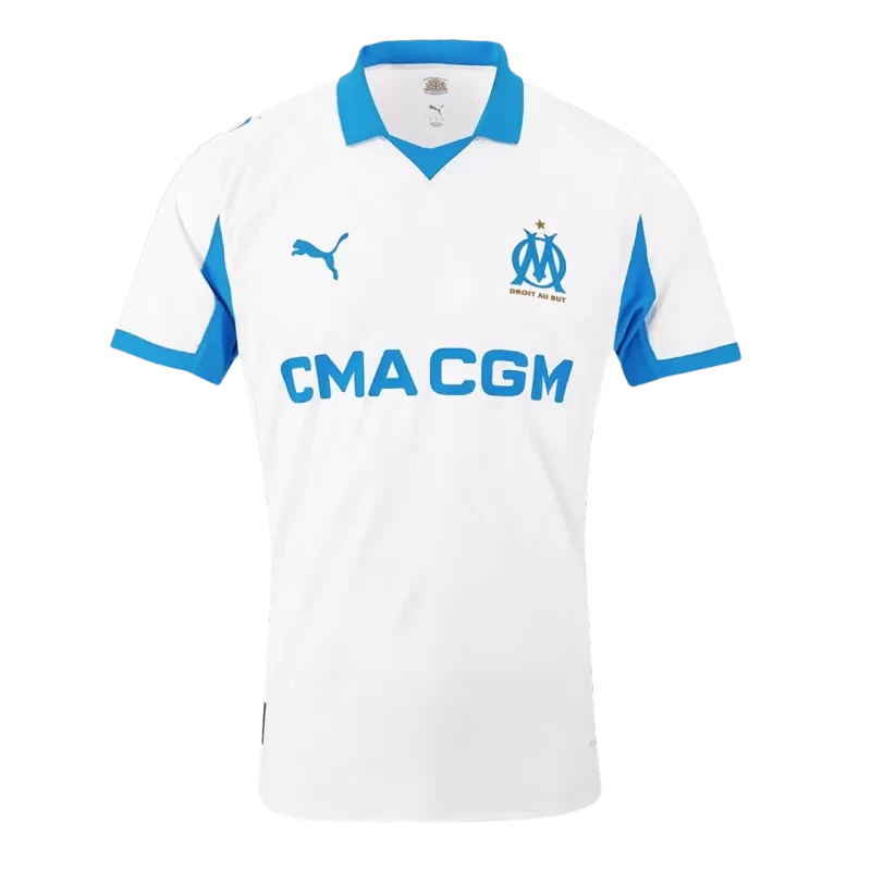 Player Version Marseille Home Soccer Jersey 2025/26 Top Koszulki Pilka Sklep