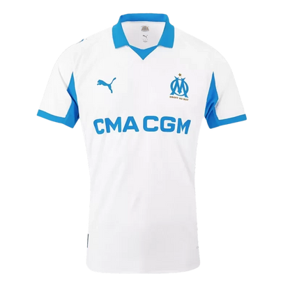 Player Version Marseille Home Soccer Jersey 2025/26 Top Koszulki Pilka Sklep