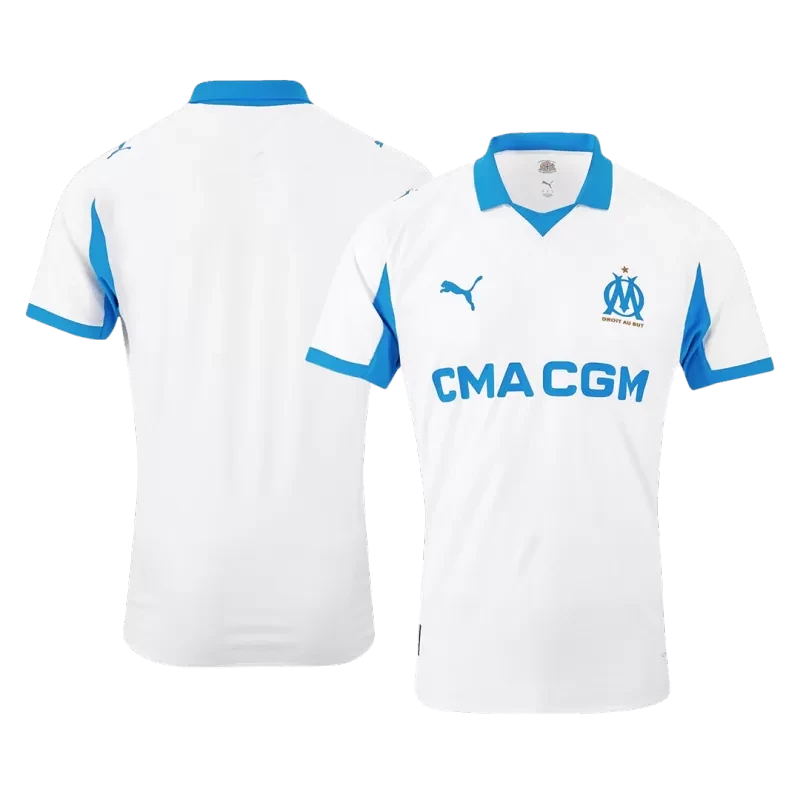 Player Version Marseille Home Soccer Jersey 2025/26 Top Koszulki Pilka Sklep