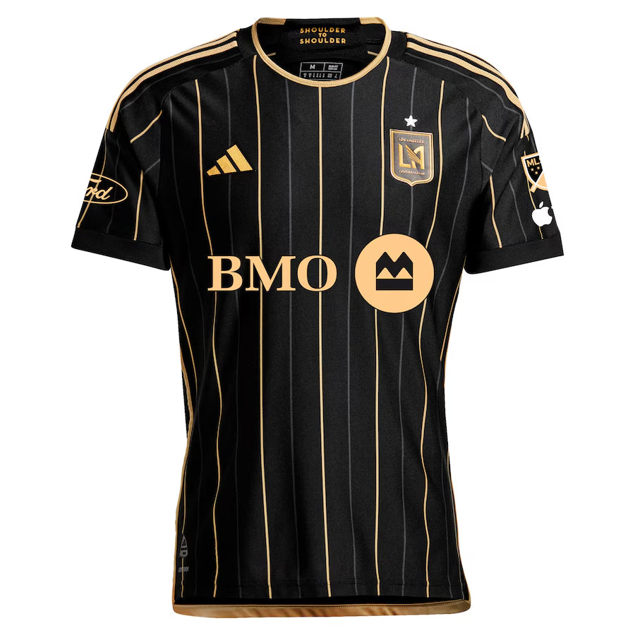 Fan Version Men's LAFC #7 Son Heung-Min Black Home 2024 Top Koszulki Pilka Sklep