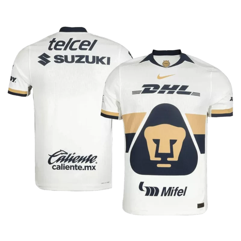 Player Version Pumas UNAM Home Soccer Jersey 2025/26 Top Koszulki Pilka Sklep