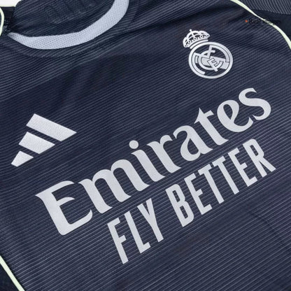 Player Version Real Madrid Away Long Sleeve Soccer Jersey 2025/26 - Slim Fit Top Koszulki Pilka Sklep