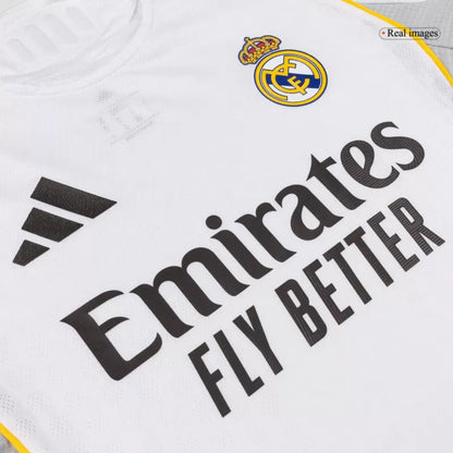 Player Version Real Madrid Home Long Sleeve Soccer Jersey 2025/26 Top Koszulki Pilka Sklep