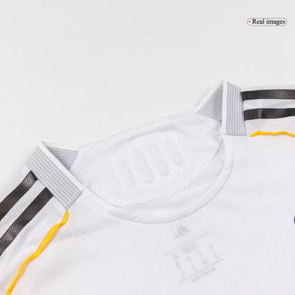 Player Version Real Madrid Home Long Sleeve Soccer Jersey 2025/26 Top Koszulki Pilka Sklep
