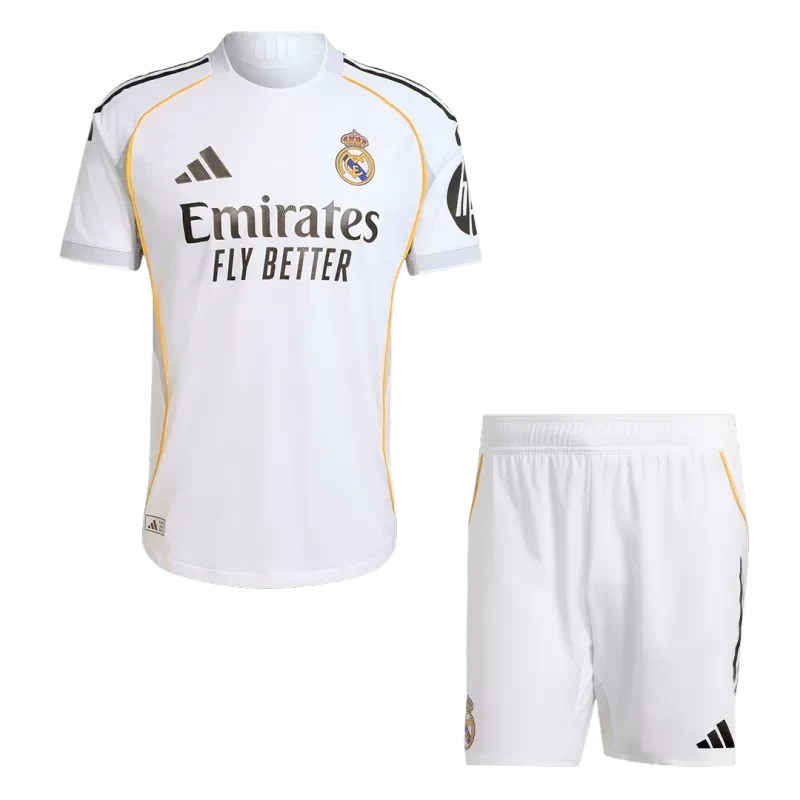 Player Version Real Madrid Home Soccer Jersey Kit (Jacket+Pants) 2025/26 Top Koszulki Pilka Sklep