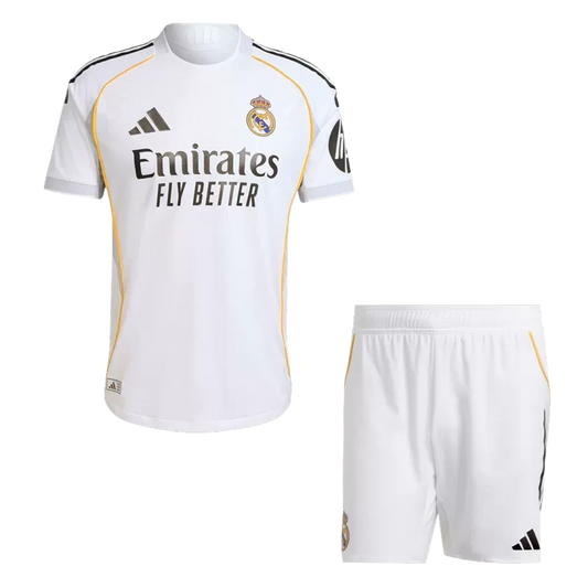 Player Version Real Madrid Home Soccer Jersey Kit (Jacket+Pants) 2025/26 Top Koszulki Pilka Sklep