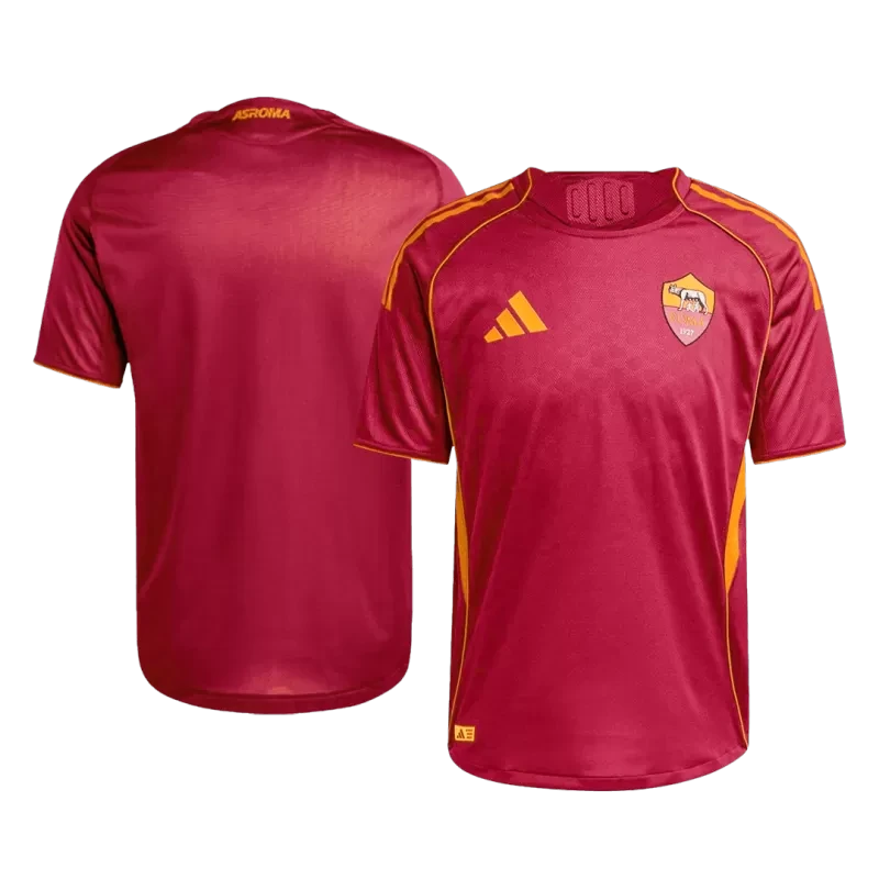 Player Version Roma Home Soccer Jersey 2025/26 Top Koszulki Pilka Sklep
