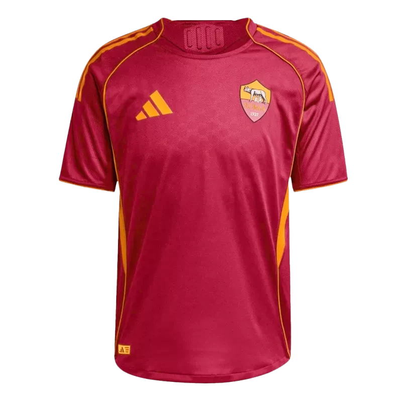 Player Version Roma Home Soccer Jersey 2025/26 Top Koszulki Pilka Sklep