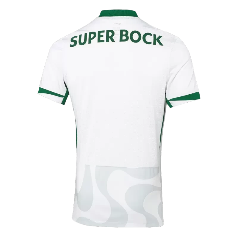Player Version Sporting CP Soccer Jersey 2025/26 - White Top Koszulki Pilka Sklep