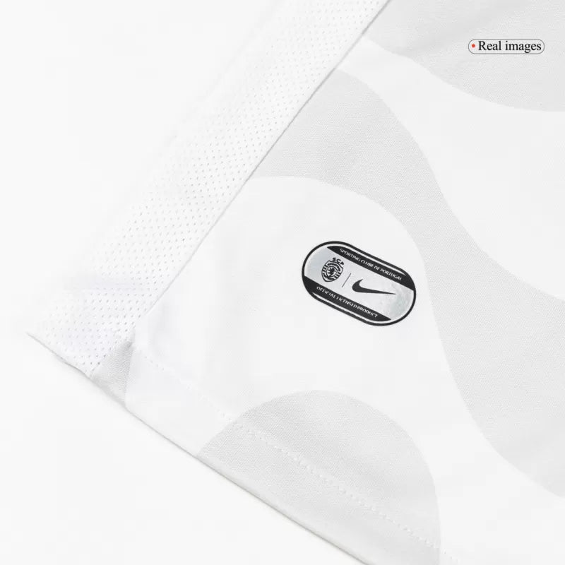 Player Version Sporting CP Soccer Jersey 2025/26 - White Top Koszulki Pilka Sklep