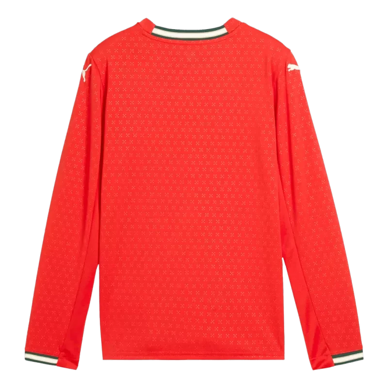 Koszulka piłkarska domowa z długim rękawem Portugal 2025 Top Koszulki Pilka Sklep