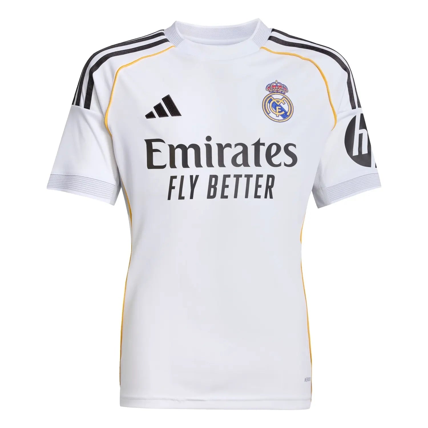 Dziecięcy zestaw piłkarski Real Madrid Home Soccer Jersey (koszulka + spodenki + skarpetki) 2025/26 Top Koszulki Pilka Sklep