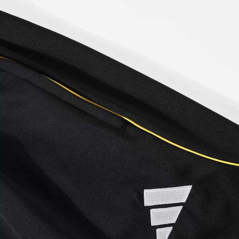 Real Madrid 1/4 Zip Tracksuit Kit (Jacket+Pants) 2025/26 - Black Top Koszulki Pilka Sklep