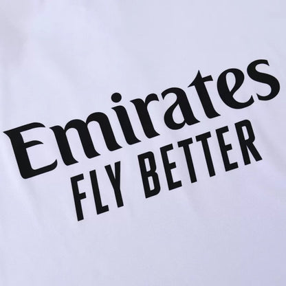 Real Madrid 1/4 Zip Tracksuit Kit (Jacket+Pants) 2025/26 - White Top Koszulki Pilka Sklep