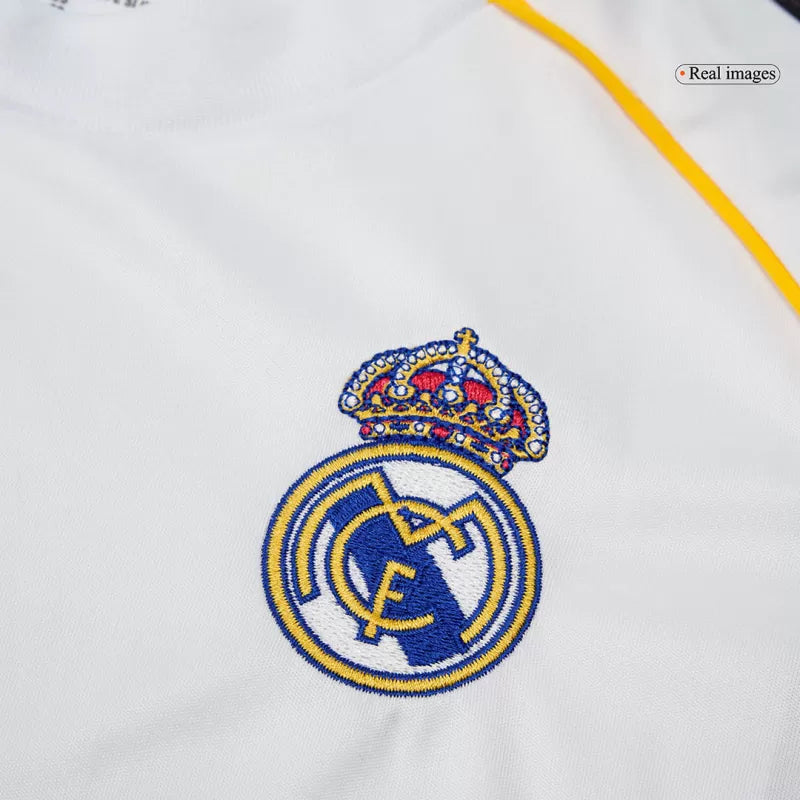 Real Madrid Home Long Sleeve Soccer Jersey 2025/26 Top Koszulki Pilka Sklep