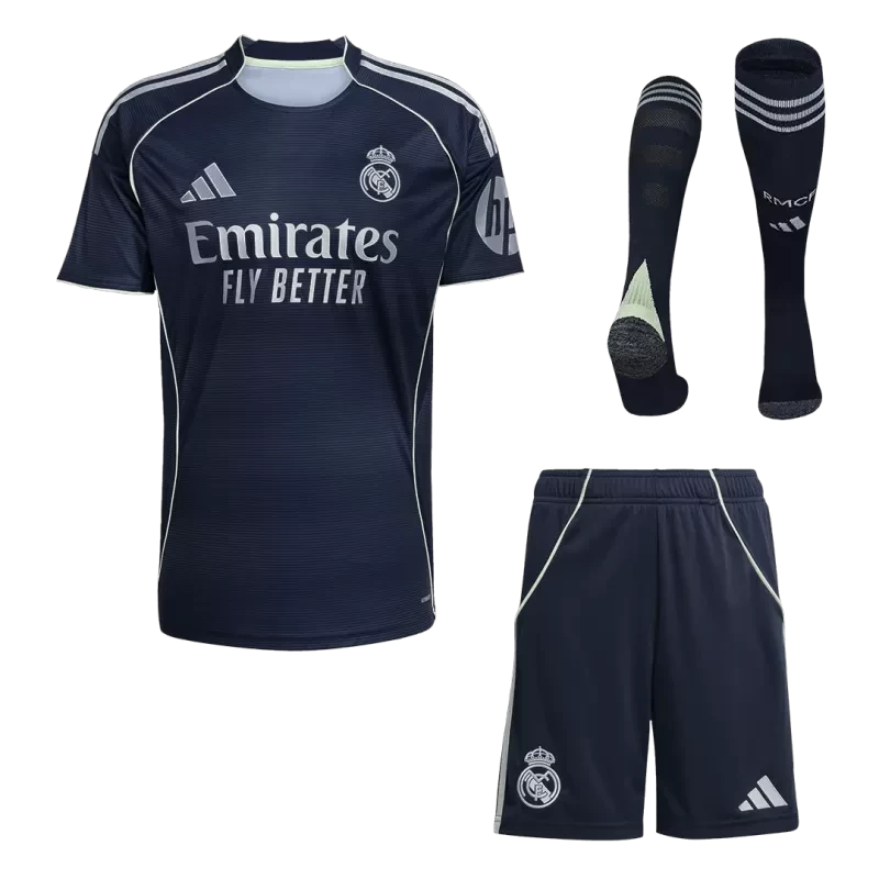 Real Madrid Away Soccer Jersey Kit (Jacket+Pants+Socks) 2025/26 Top Koszulki Pilka Sklep