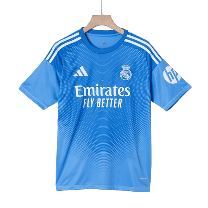 Real Madrid Goalkeeper Soccer Jersey 2025/26 - Blue Top Koszulki Pilka Sklep