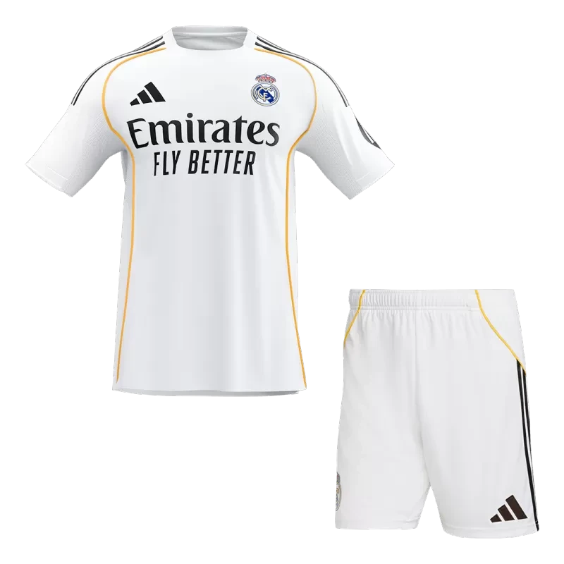 Real Madrid Home Soccer Jersey Kit (Jersey+Shorts) 2025/26 Top Koszulki Pilka Sklep