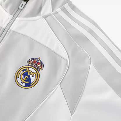 Real Madrid Home Training Jacket 2025/26 - Gray Top Koszulki Pilka Sklep