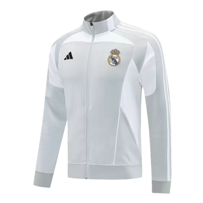 Real Madrid Home Training Jacket 2025/26 - Gray Top Koszulki Pilka Sklep