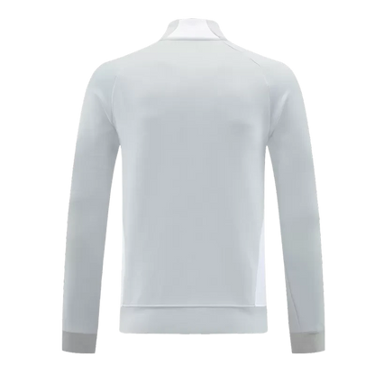 Real Madrid Home Training Jacket 2025/26 - Gray Top Koszulki Pilka Sklep