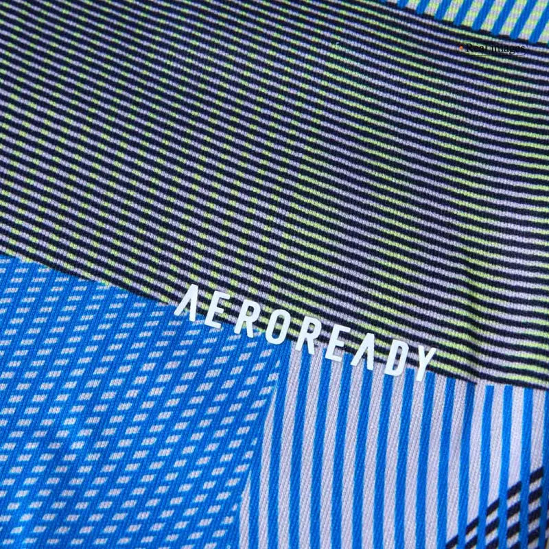 Real Madrid Pre-Match Soccer Jersey 2025/26 - Blue Top Koszulki Pilka Sklep