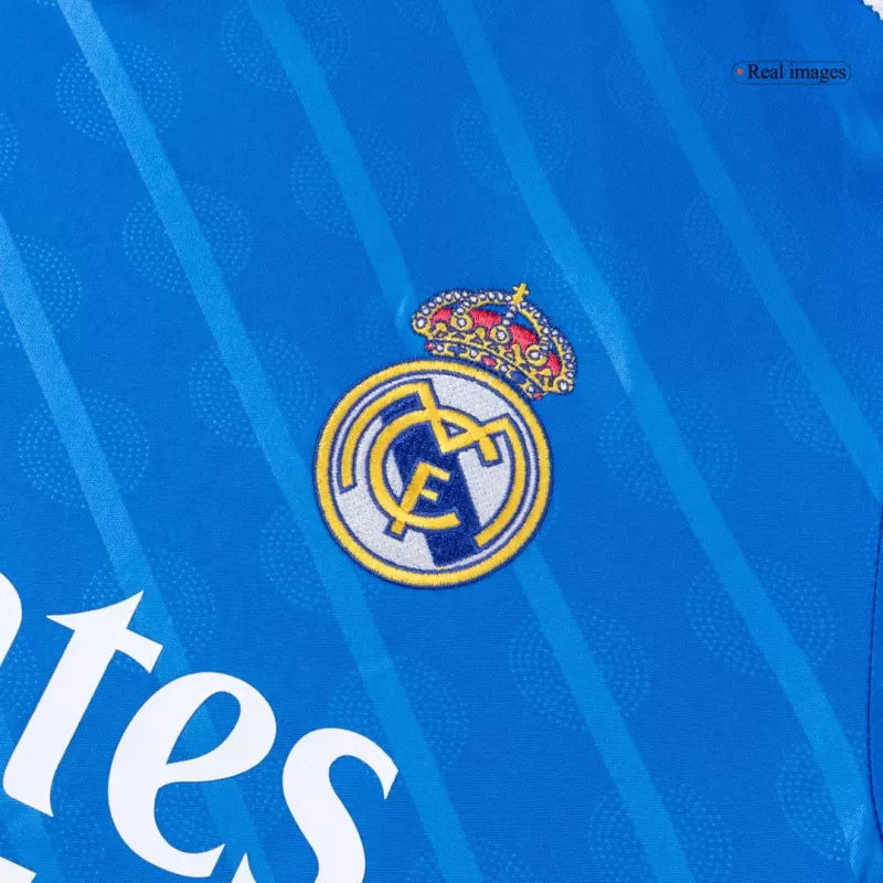 Real Madrid Third Away Long Sleeve Soccer Jersey 2025/26 Top Koszulki Pilka Sklep
