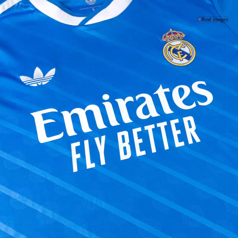Real Madrid Third Away Long Sleeve Soccer Jersey 2025/26 Top Koszulki Pilka Sklep
