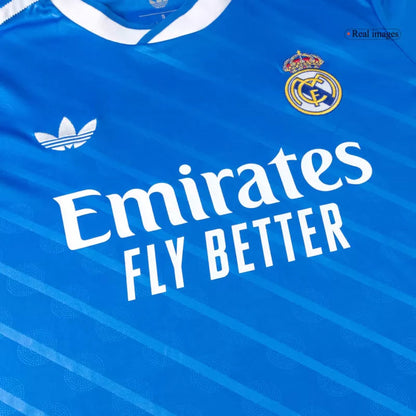 Real Madrid Third Away Long Sleeve Soccer Jersey 2025/26 Top Koszulki Pilka Sklep
