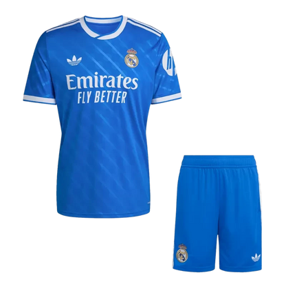 Real Madrid Third Away Soccer Jersey (Jersey+Shorts) 2025/26 Top Koszulki Pilka Sklep