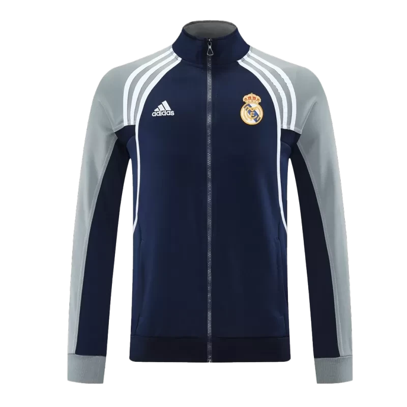 Real Madrid Training Jacket 2025/26 - Navy & Gray Top Koszulki Pilka Sklep