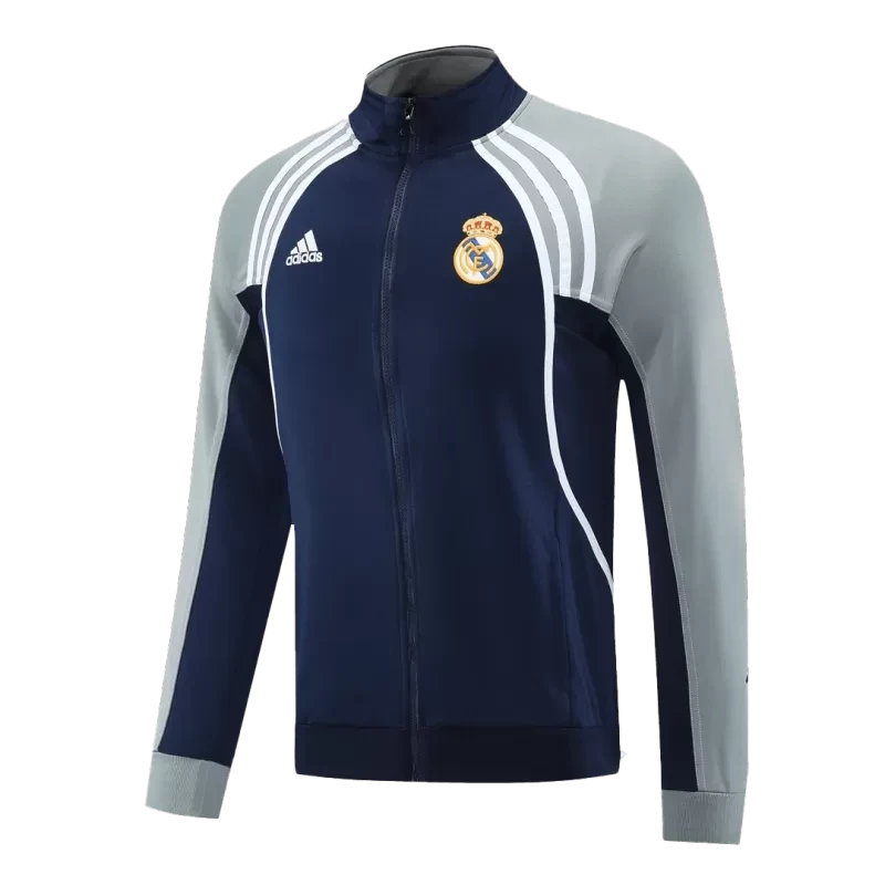 Real Madrid Training Jacket 2025/26 - Navy & Gray Top Koszulki Pilka Sklep